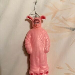 ralphie bunny suit Christmas ornament